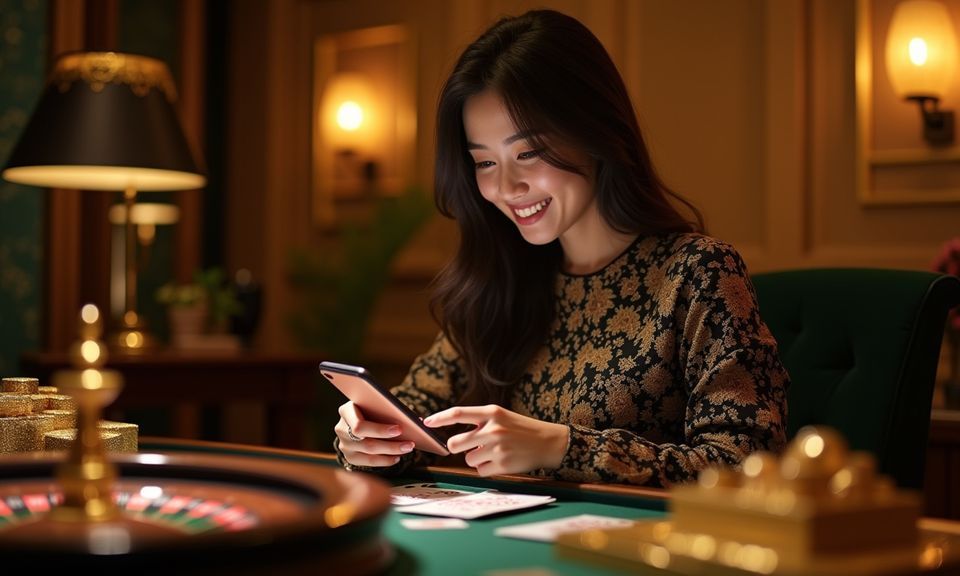 Mobile casino lobby